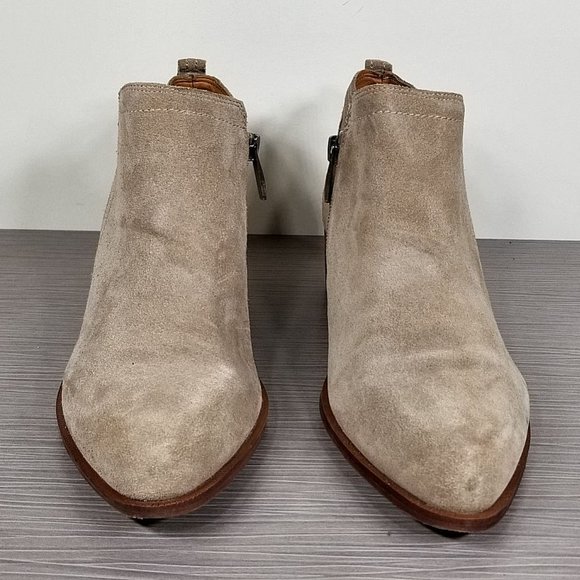 Sarto by Franco Sarto Paivley Bootie, Sand Suede, Womens 6.5 M / 36.5 - Picture 3 of 10
